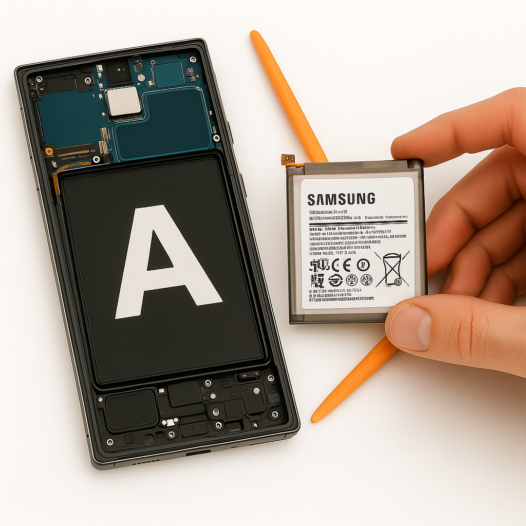 Samsung Galaxy A Batterie / Akku Austausch